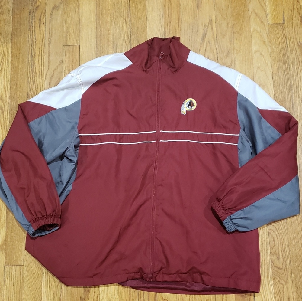 Vintage NFL Redskins Windbreaker Size 2XL